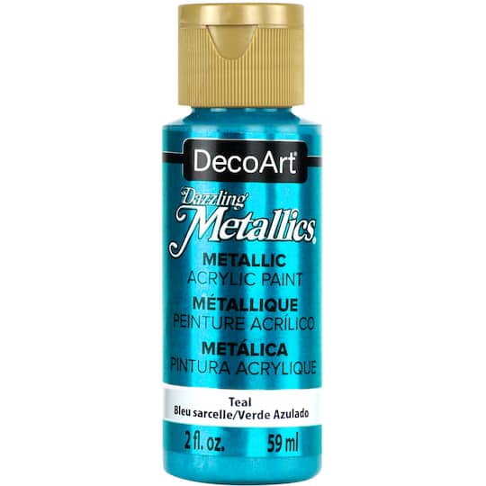 Michaels, DecoArt® Dazzling Metallics® Metallic Acrylic Paint – Category: Metallic Paint